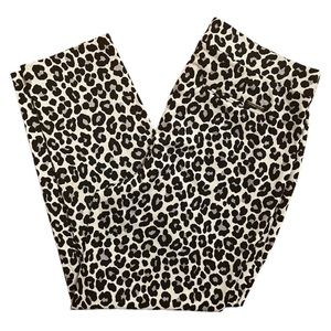 Michael Kors Animal Print Pants Size XL